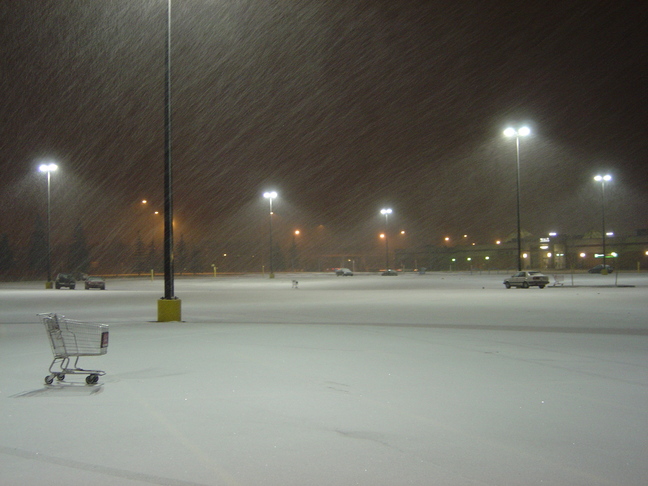 Snowy Car Park